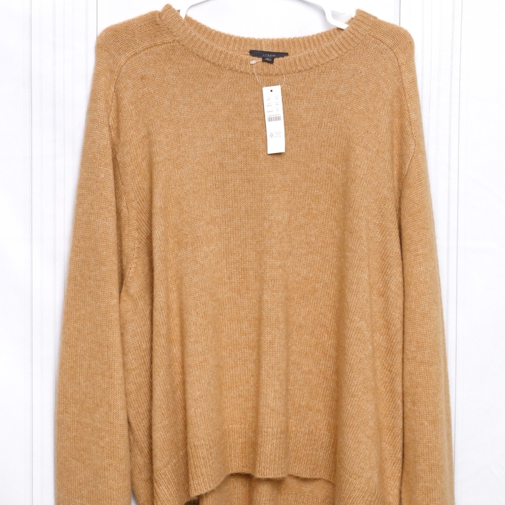 J. Crew Relaxed Saddle Sleeve Crew Neck Sweater - 3X. NWT